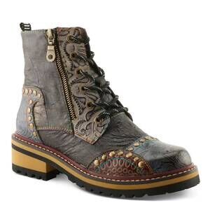 NEW SPRING FOOTWEAR women's rugup bootie shoe in slate multi